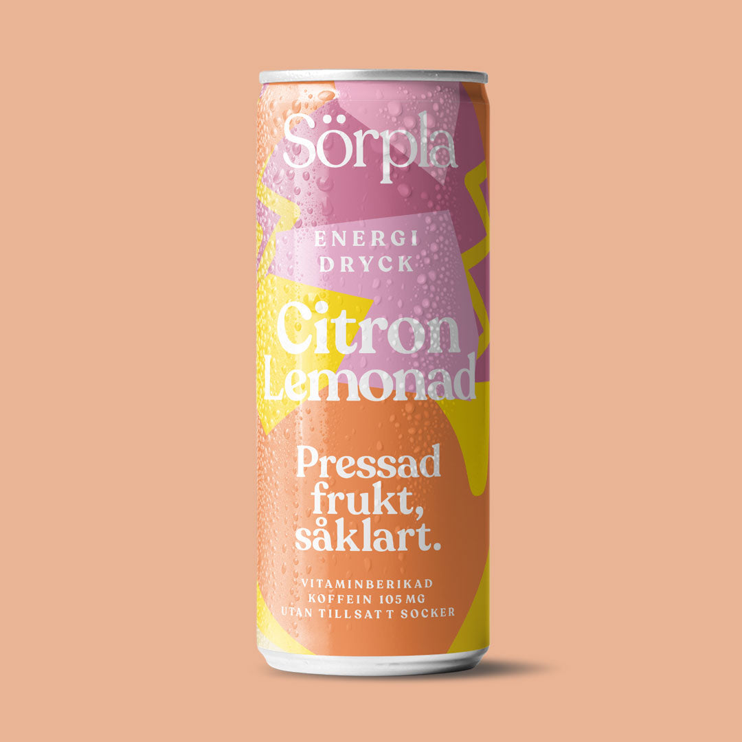 MIX-SMAKER (24st) Energidryck & Kolsyrat vatten med pressad frukt