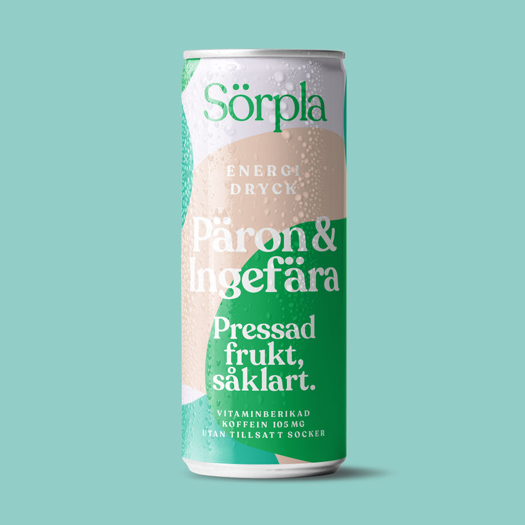 PÄRON INGEFÄRA (24st) | Energidryck | Pressad Frukt | Koffein | Vitami